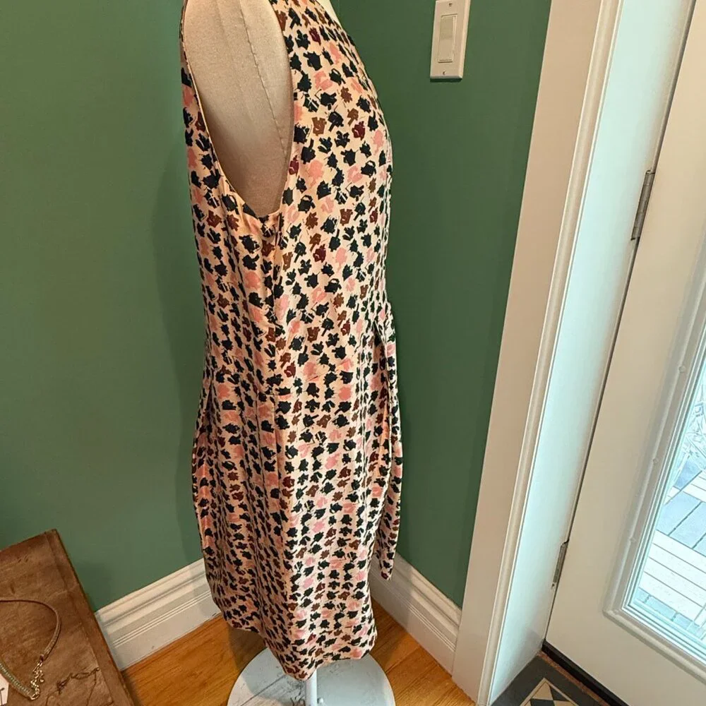 Hugo Boss Business Formal 100% Silk Dress Sz 12 - Picture 2 of 10